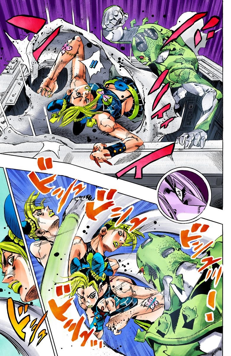 Read JoJo's Bizarre Adventure Part 6 Stone Ocean Official Colored FR Manga Online
