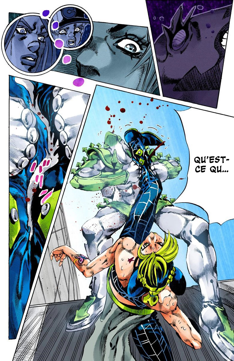 Read JoJo's Bizarre Adventure Part 6 Stone Ocean Official Colored FR Manga Online