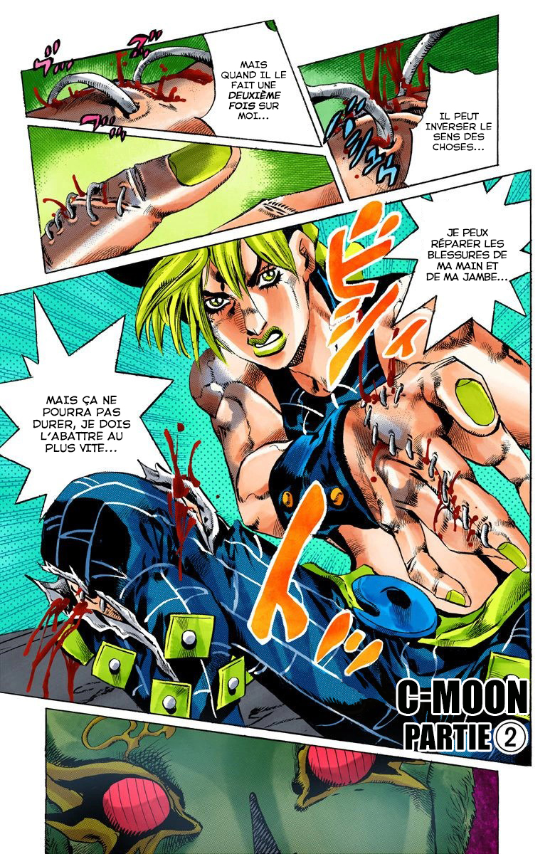 Read JoJo's Bizarre Adventure Part 6 Stone Ocean Official Colored FR Manga Online