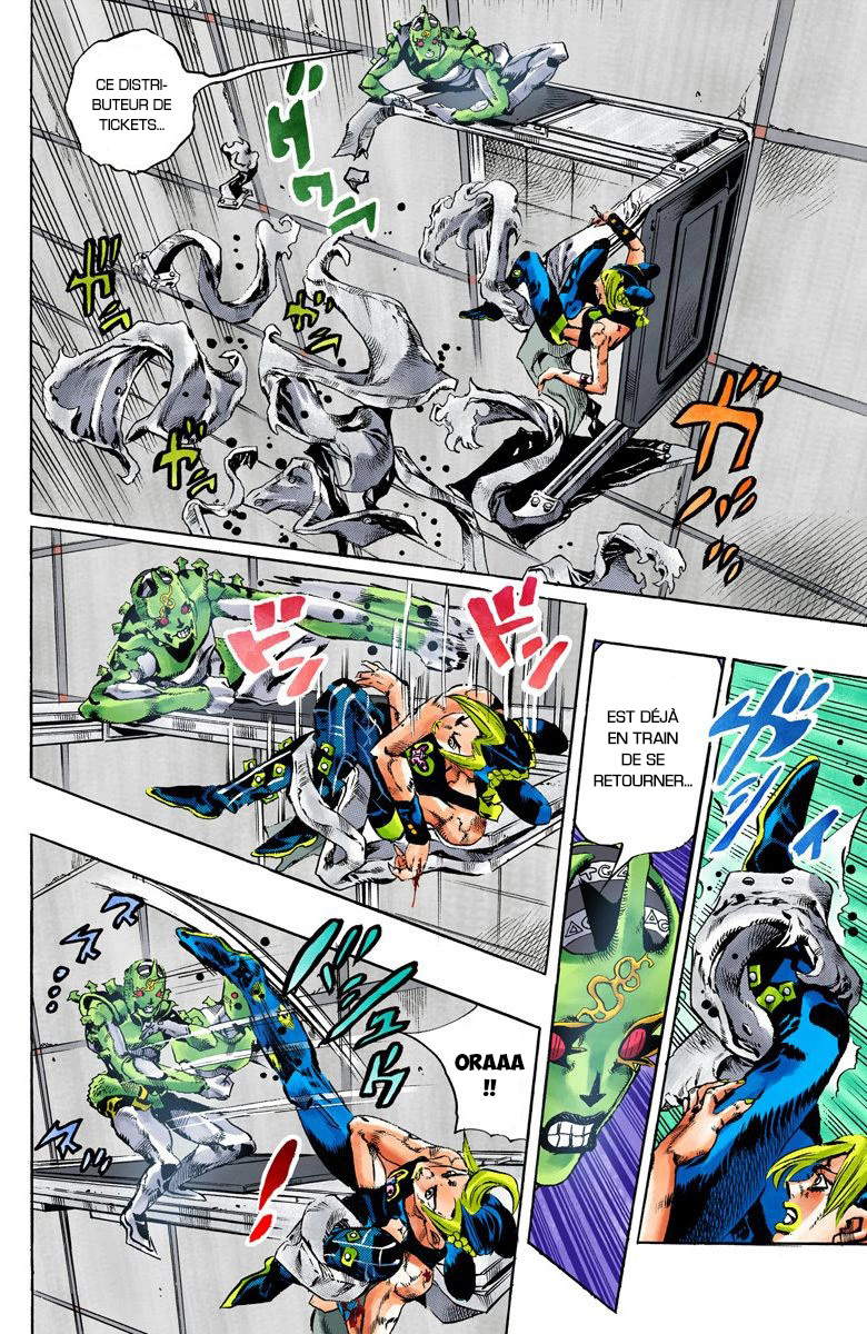 Read JoJo's Bizarre Adventure Part 6 Stone Ocean Official Colored FR Manga Online