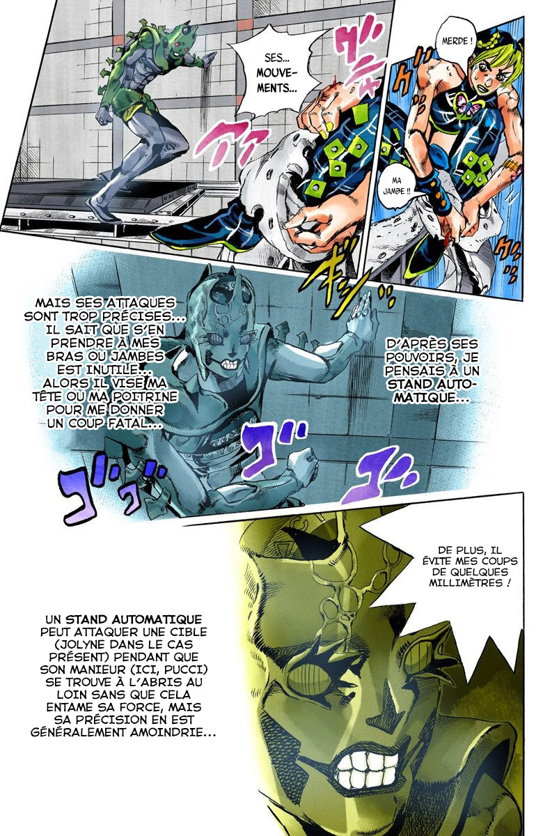 Read JoJo's Bizarre Adventure Part 6 Stone Ocean Official Colored FR Manga Online
