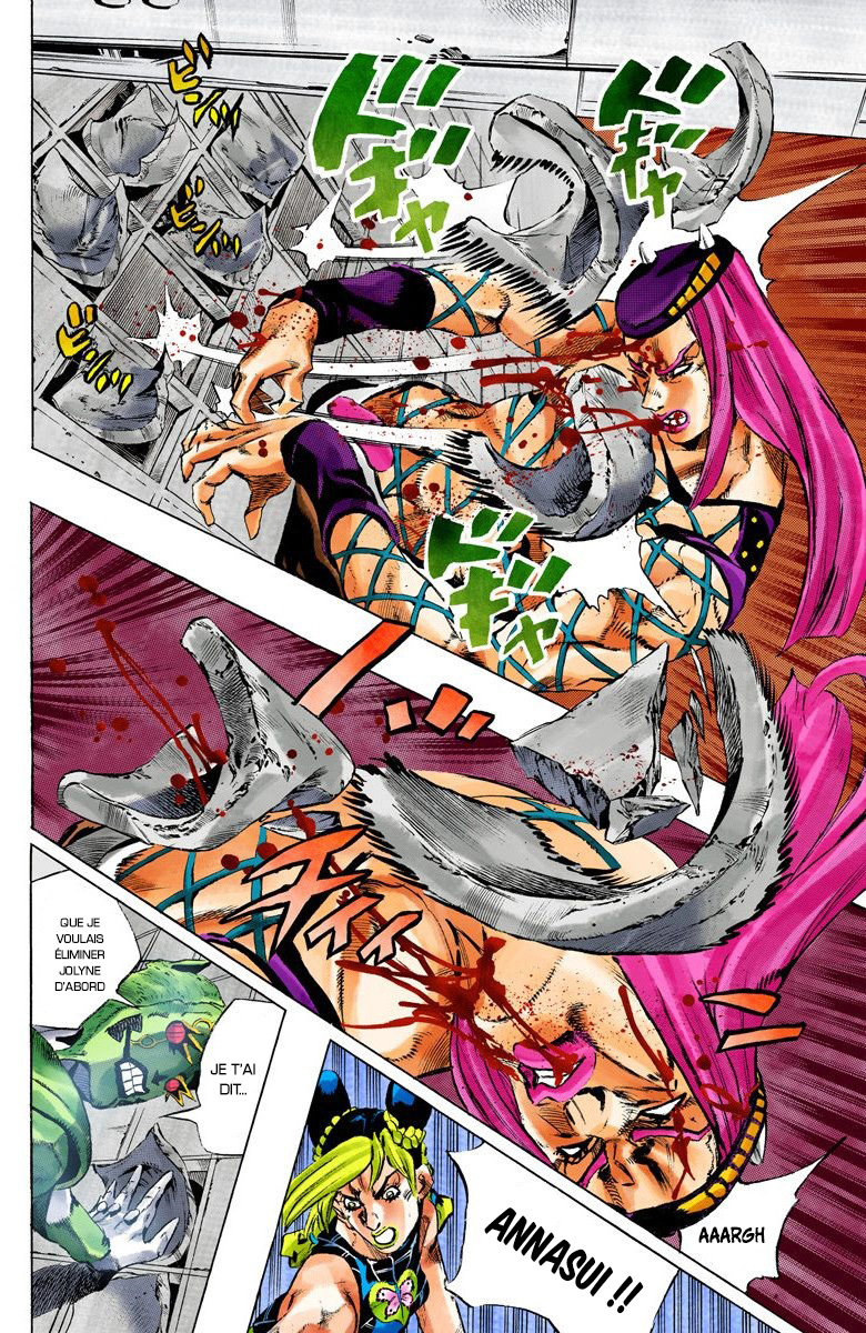 Read JoJo's Bizarre Adventure Part 6 Stone Ocean Official Colored FR Manga Online