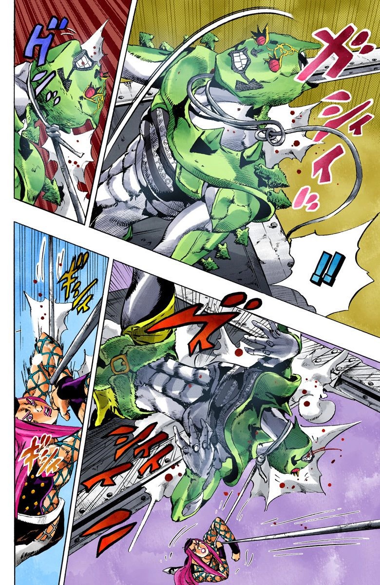 Read JoJo's Bizarre Adventure Part 6 Stone Ocean Official Colored FR Manga Online