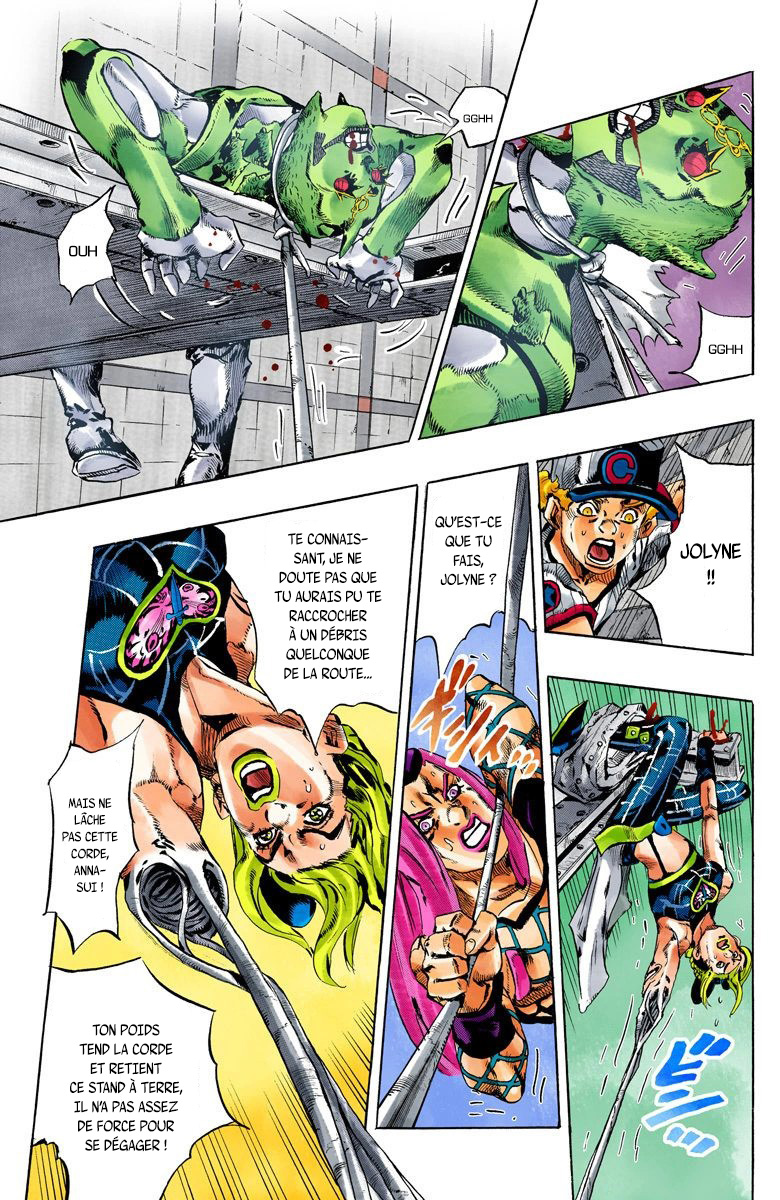 Read JoJo's Bizarre Adventure Part 6 Stone Ocean Official Colored FR Manga Online