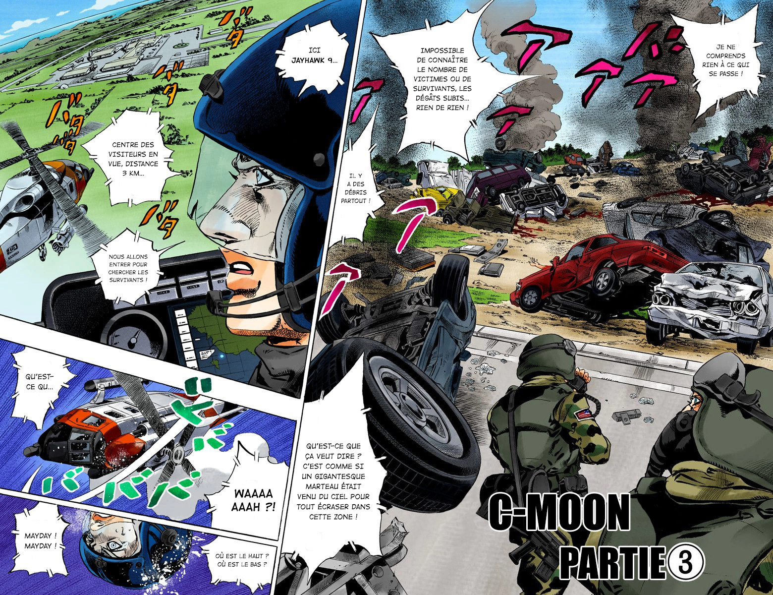 Read JoJo's Bizarre Adventure Part 6 Stone Ocean Official Colored FR Manga Online