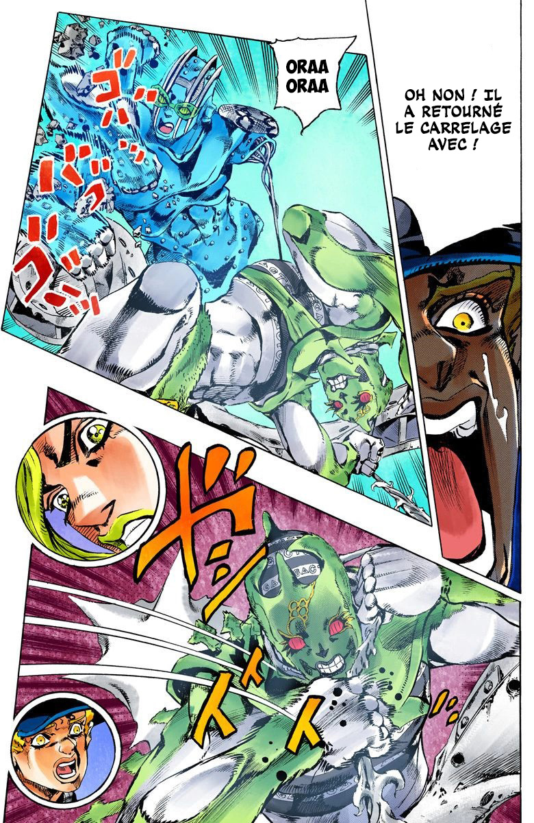 Read JoJo's Bizarre Adventure Part 6 Stone Ocean Official Colored FR Manga Online