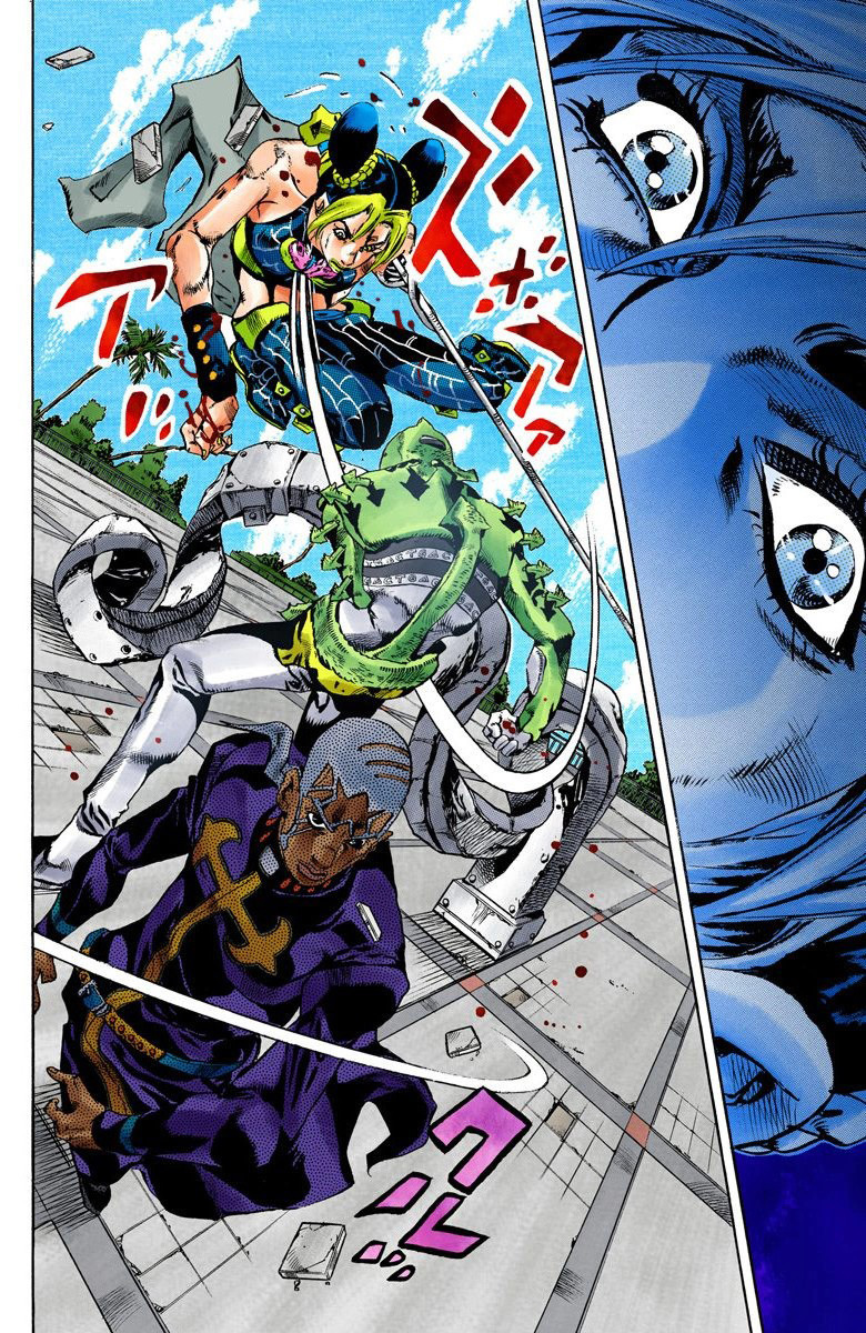 Read JoJo's Bizarre Adventure Part 6 Stone Ocean Official Colored FR Manga Online
