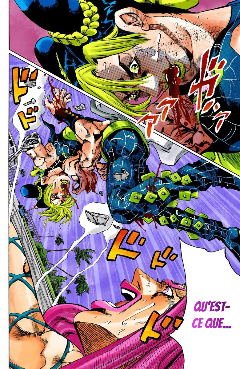 Read JoJo's Bizarre Adventure Part 6 Stone Ocean Official Colored FR Manga Online