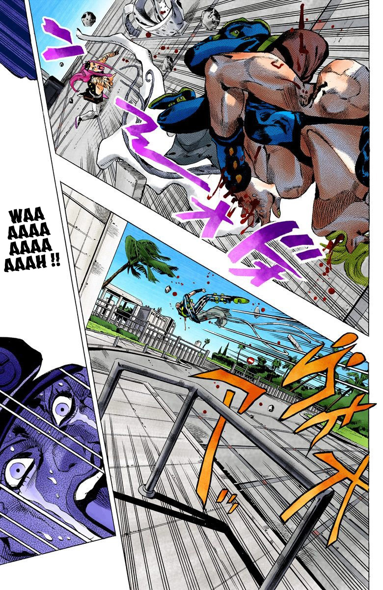 Read JoJo's Bizarre Adventure Part 6 Stone Ocean Official Colored FR Manga Online