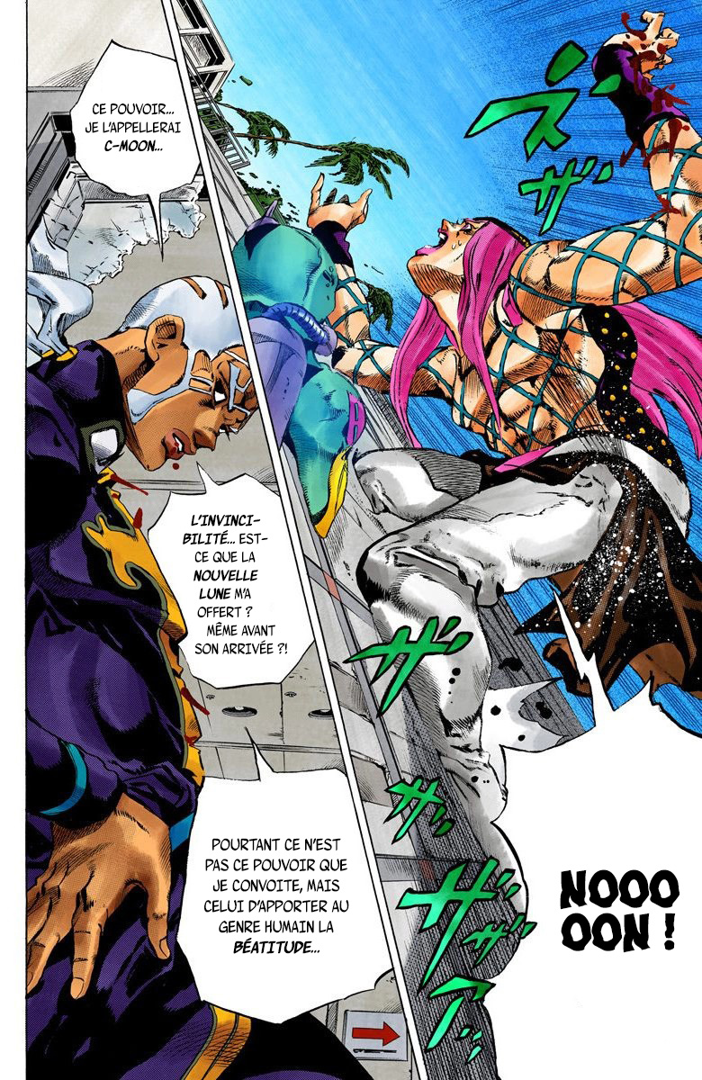 Read JoJo's Bizarre Adventure Part 6 Stone Ocean Official Colored FR Manga Online