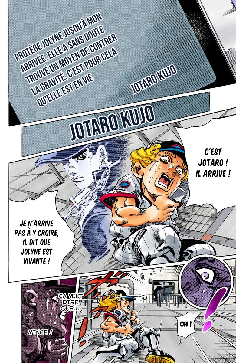 Read JoJo's Bizarre Adventure Part 6 Stone Ocean Official Colored FR Manga Online
