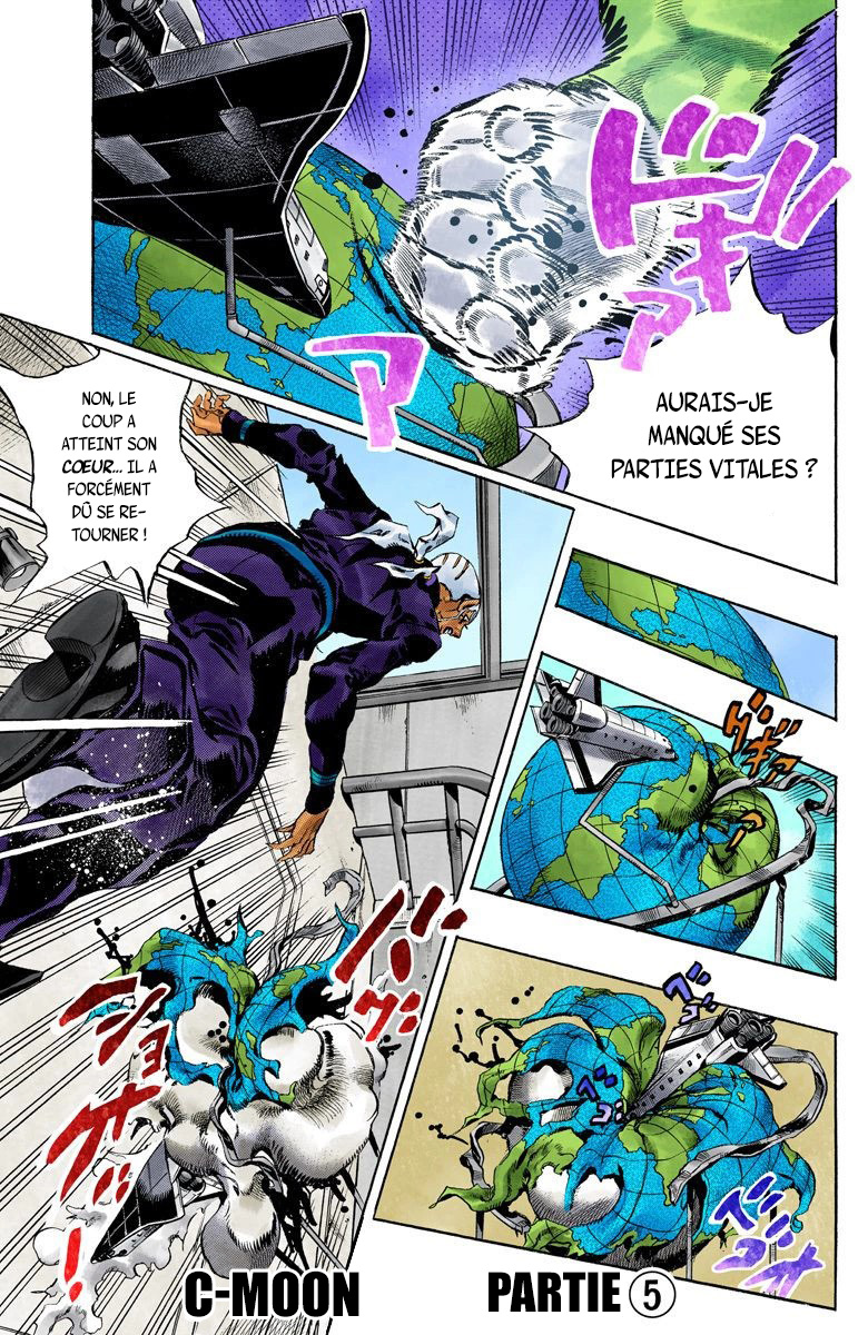 Read JoJo's Bizarre Adventure Part 6 Stone Ocean Official Colored FR Manga Online