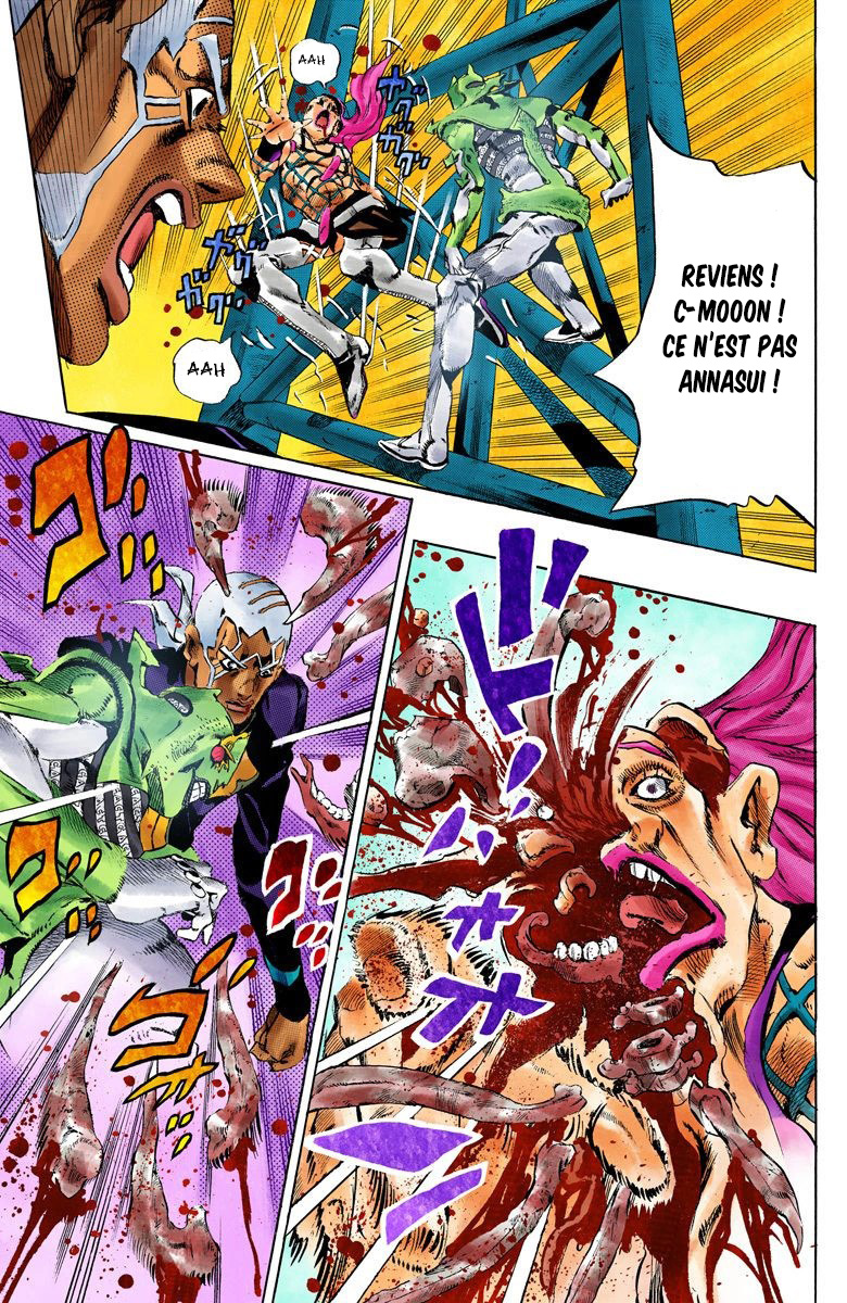 Read JoJo's Bizarre Adventure Part 6 Stone Ocean Official Colored FR Manga Online