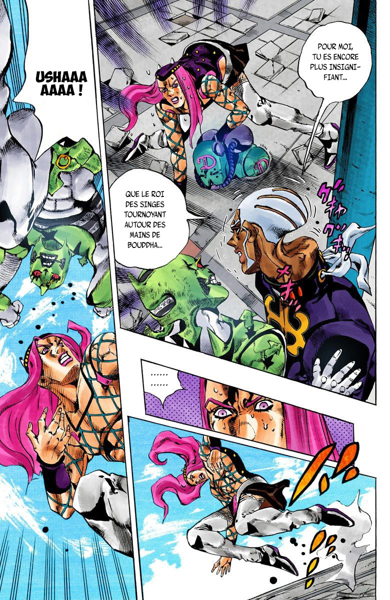 Read JoJo's Bizarre Adventure Part 6 Stone Ocean Official Colored FR Manga Online