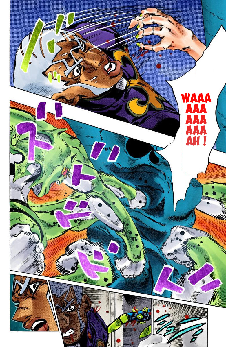 Read JoJo's Bizarre Adventure Part 6 Stone Ocean Official Colored FR Manga Online