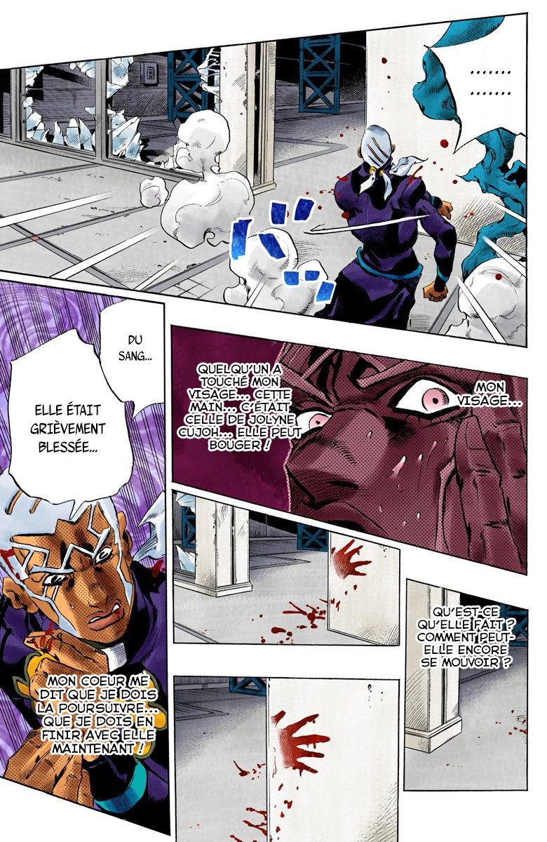 Read JoJo's Bizarre Adventure Part 6 Stone Ocean Official Colored FR Manga Online
