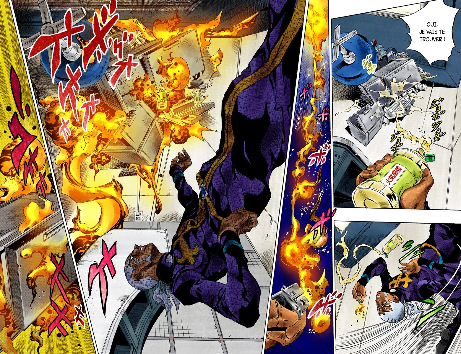 Read JoJo's Bizarre Adventure Part 6 Stone Ocean Official Colored FR Manga Online