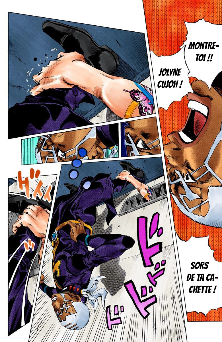 Read JoJo's Bizarre Adventure Part 6 Stone Ocean Official Colored FR Manga Online