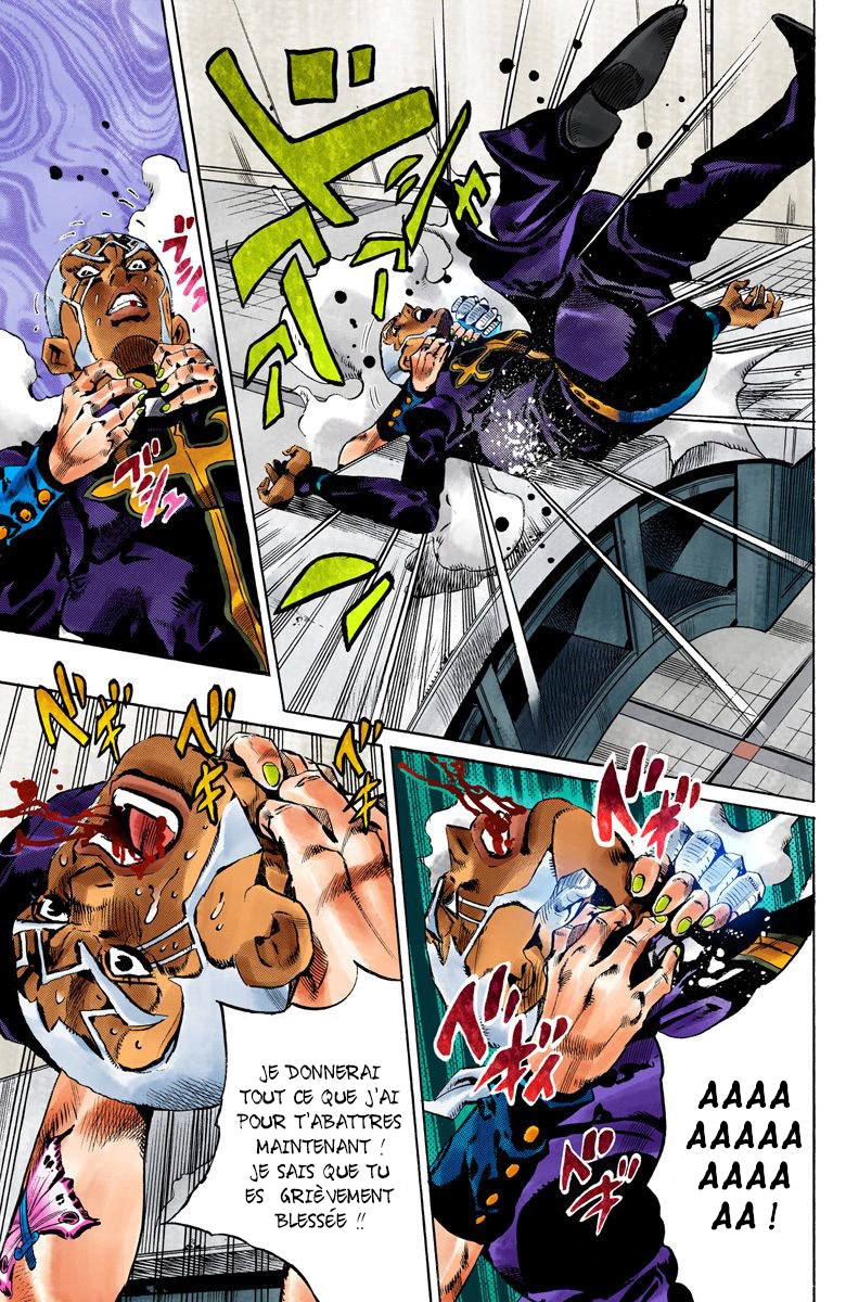 Read JoJo's Bizarre Adventure Part 6 Stone Ocean Official Colored FR Manga Online