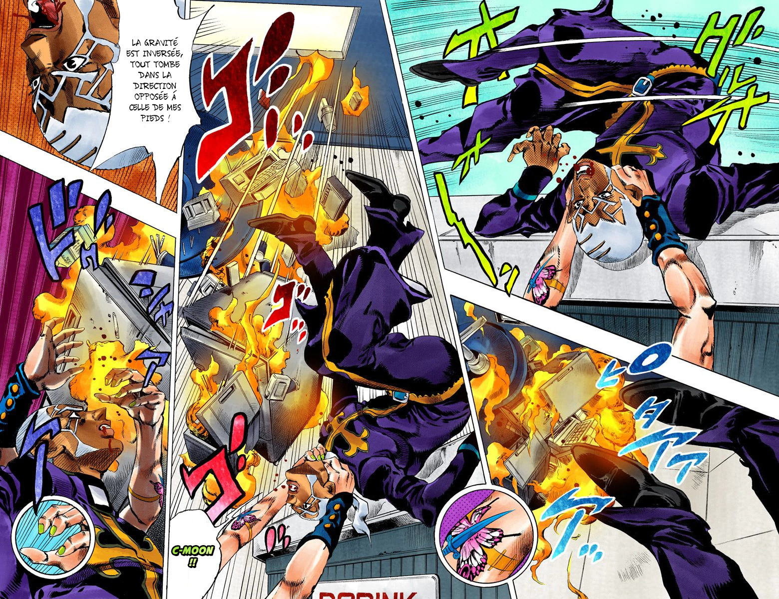Read JoJo's Bizarre Adventure Part 6 Stone Ocean Official Colored FR Manga Online