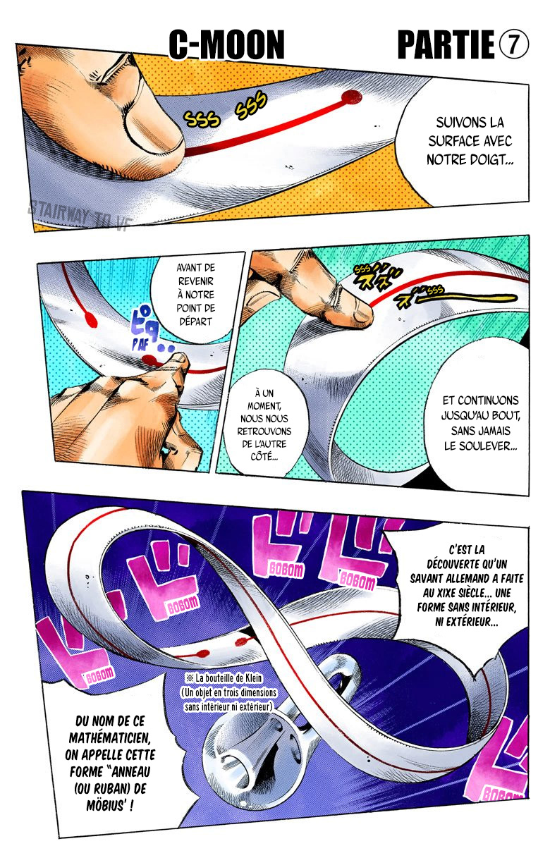 Read JoJo's Bizarre Adventure Part 6 Stone Ocean Official Colored FR Manga Online