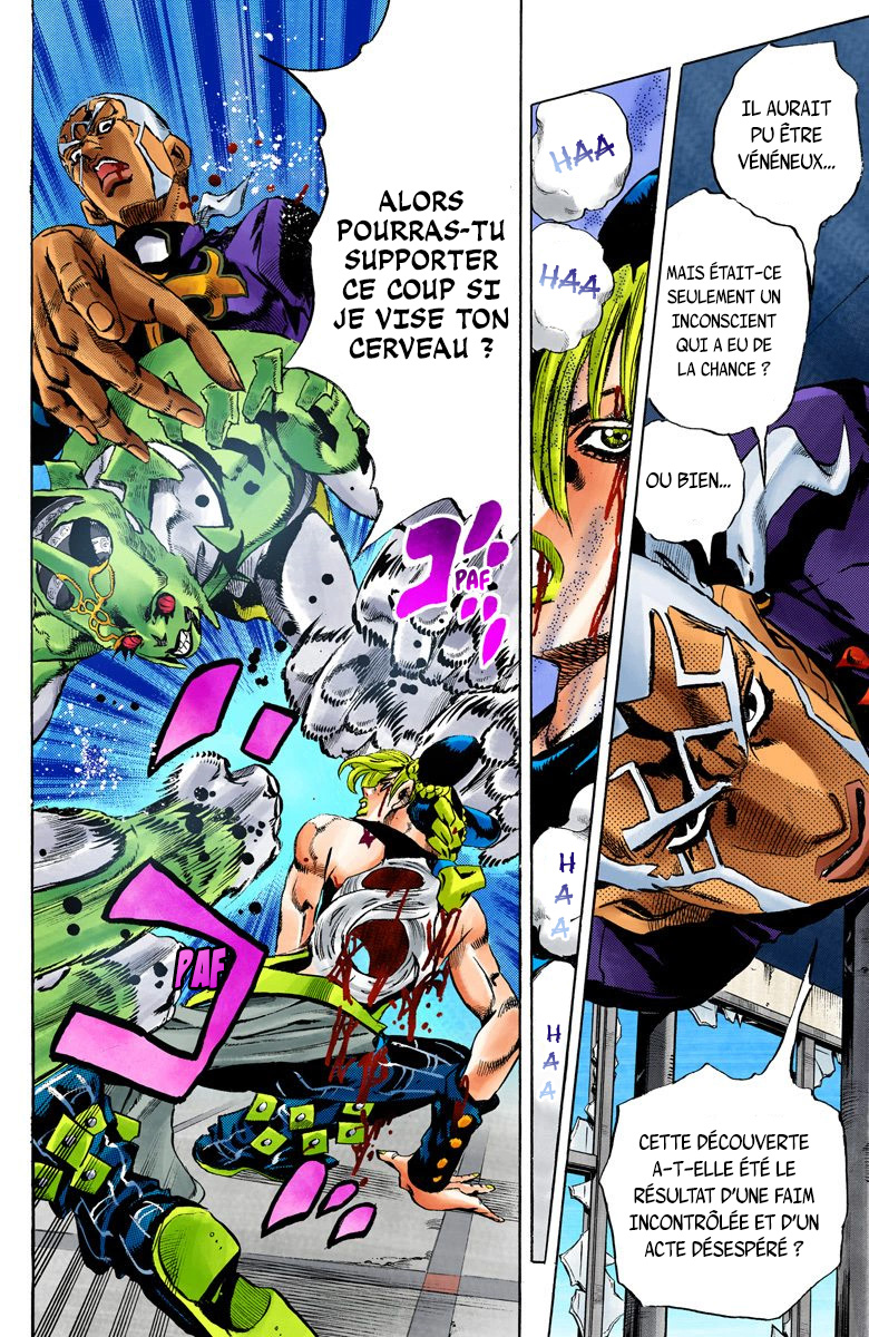 Read JoJo's Bizarre Adventure Part 6 Stone Ocean Official Colored FR Manga Online