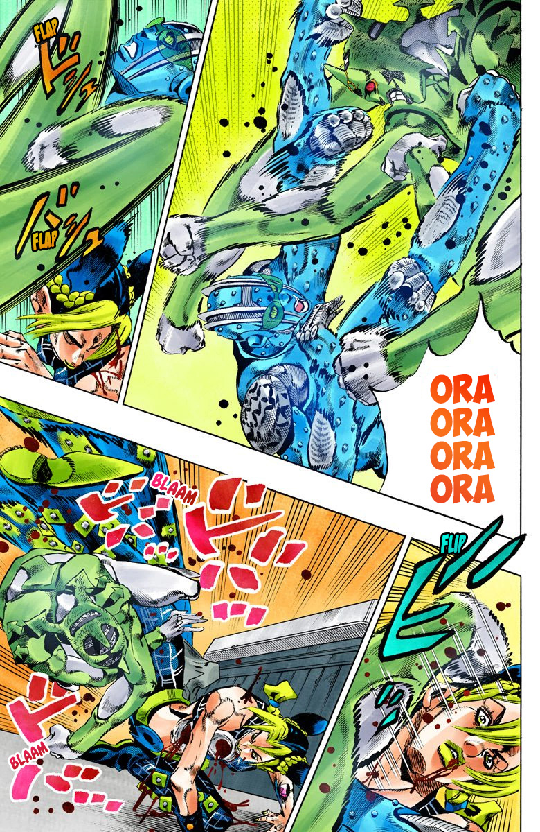 Read JoJo's Bizarre Adventure Part 6 Stone Ocean Official Colored FR Manga Online