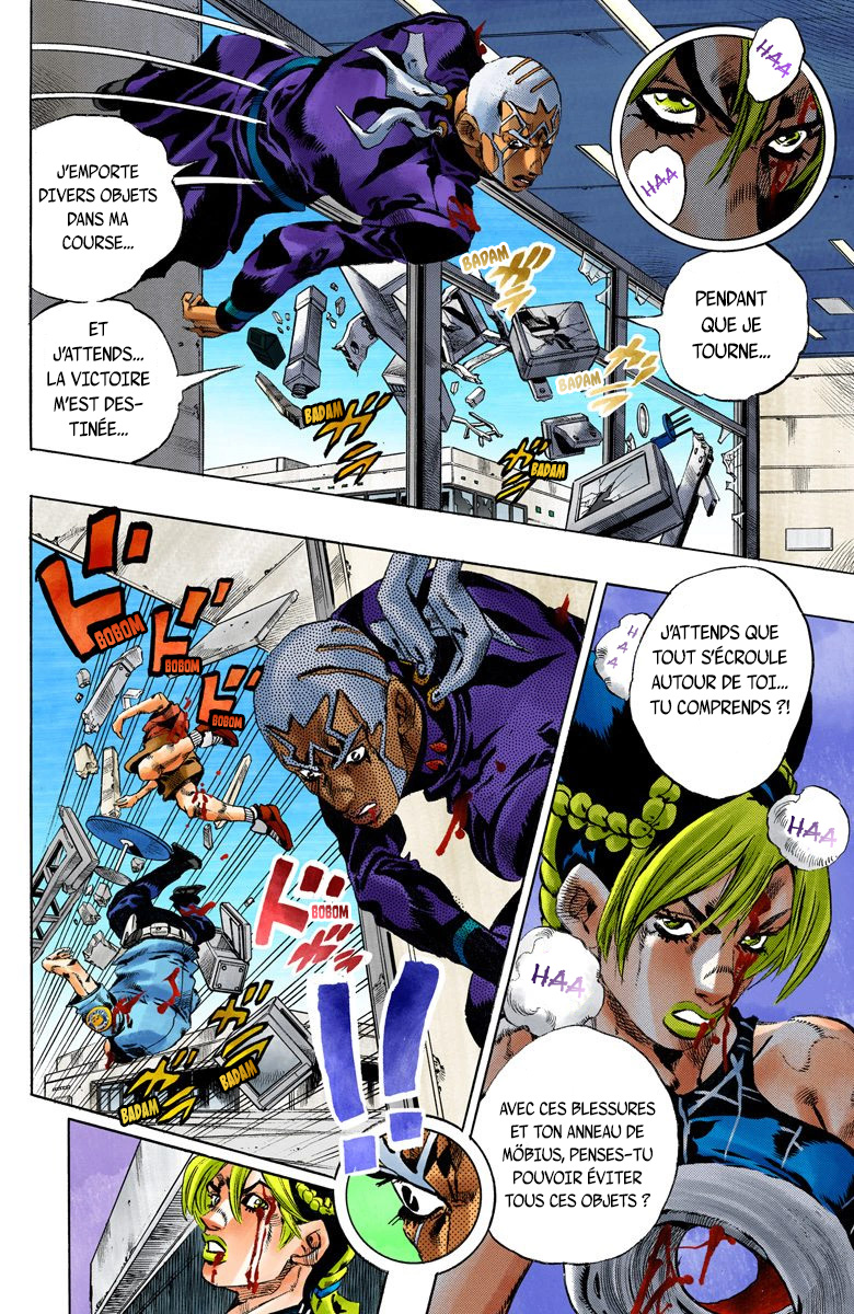 Read JoJo's Bizarre Adventure Part 6 Stone Ocean Official Colored FR Manga Online