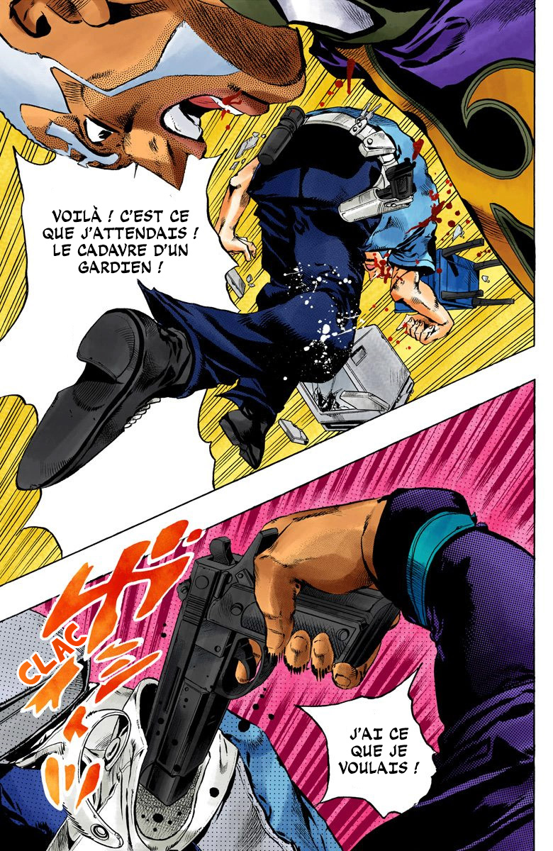 Read JoJo's Bizarre Adventure Part 6 Stone Ocean Official Colored FR Manga Online