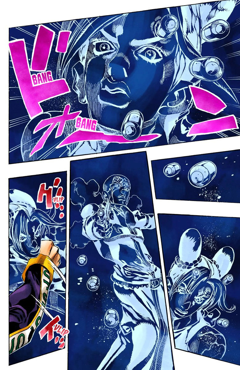 Read JoJo's Bizarre Adventure Part 6 Stone Ocean Official Colored FR Manga Online
