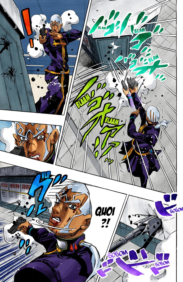 Read JoJo's Bizarre Adventure Part 6 Stone Ocean Official Colored FR Manga Online
