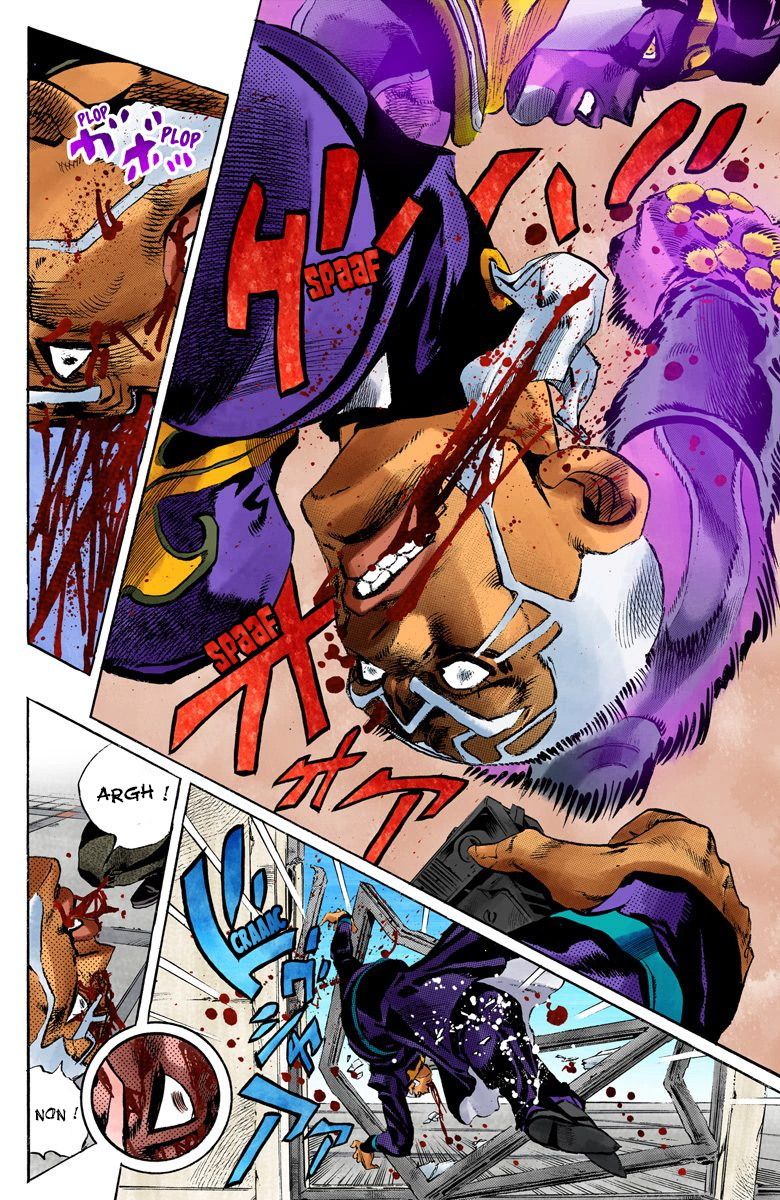 Read JoJo's Bizarre Adventure Part 6 Stone Ocean Official Colored FR Manga Online