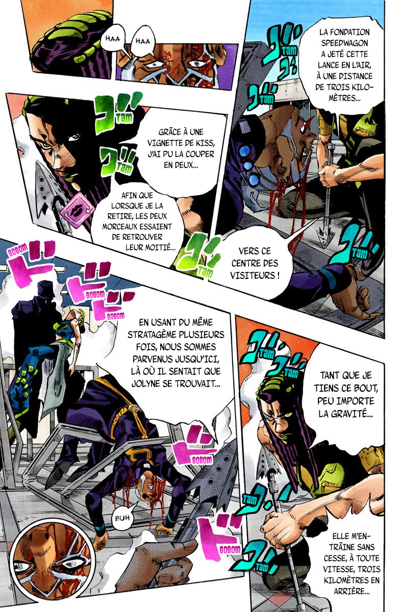 Read JoJo's Bizarre Adventure Part 6 Stone Ocean Official Colored FR Manga Online