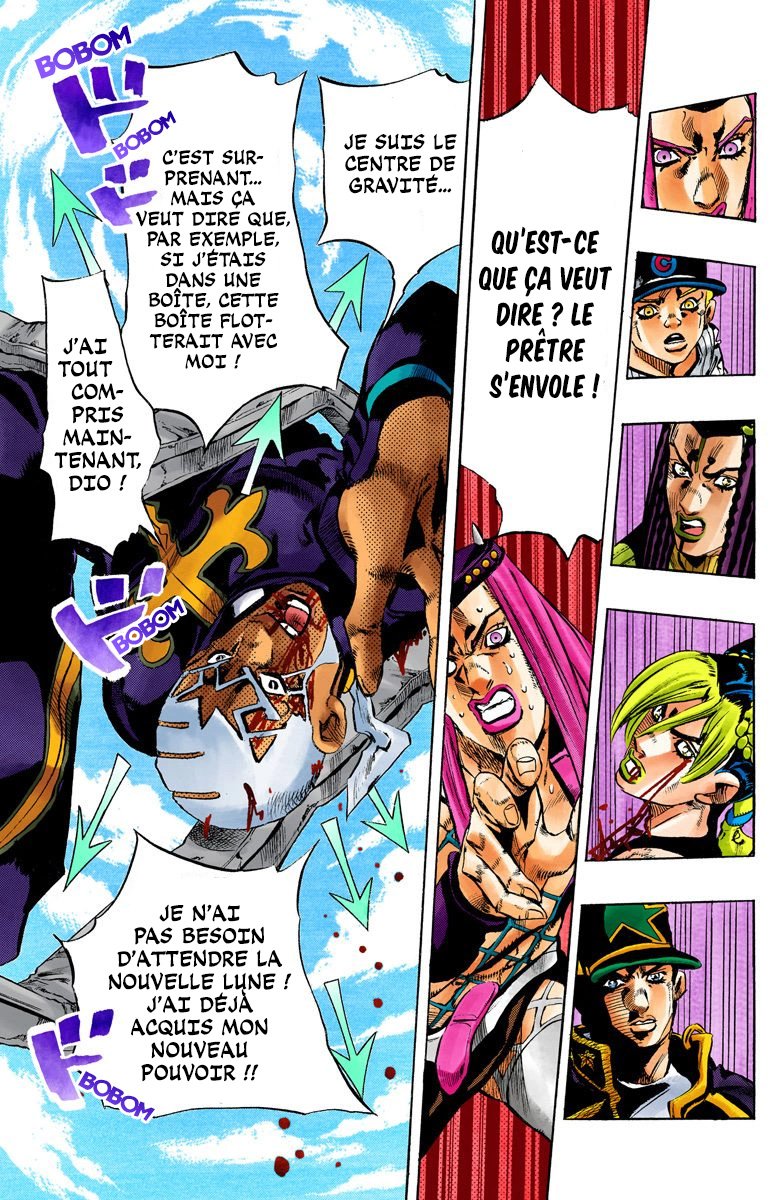 Read JoJo's Bizarre Adventure Part 6 Stone Ocean Official Colored FR Manga Online