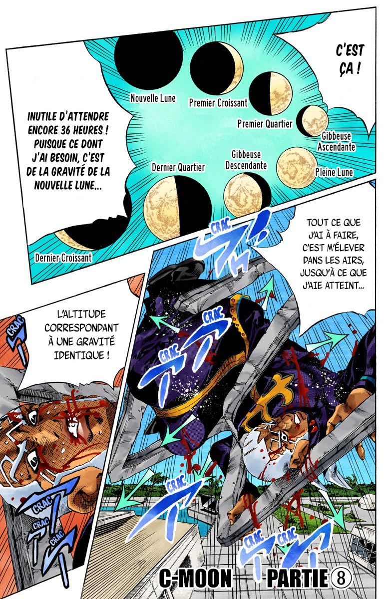 Read JoJo's Bizarre Adventure Part 6 Stone Ocean Official Colored FR Manga Online