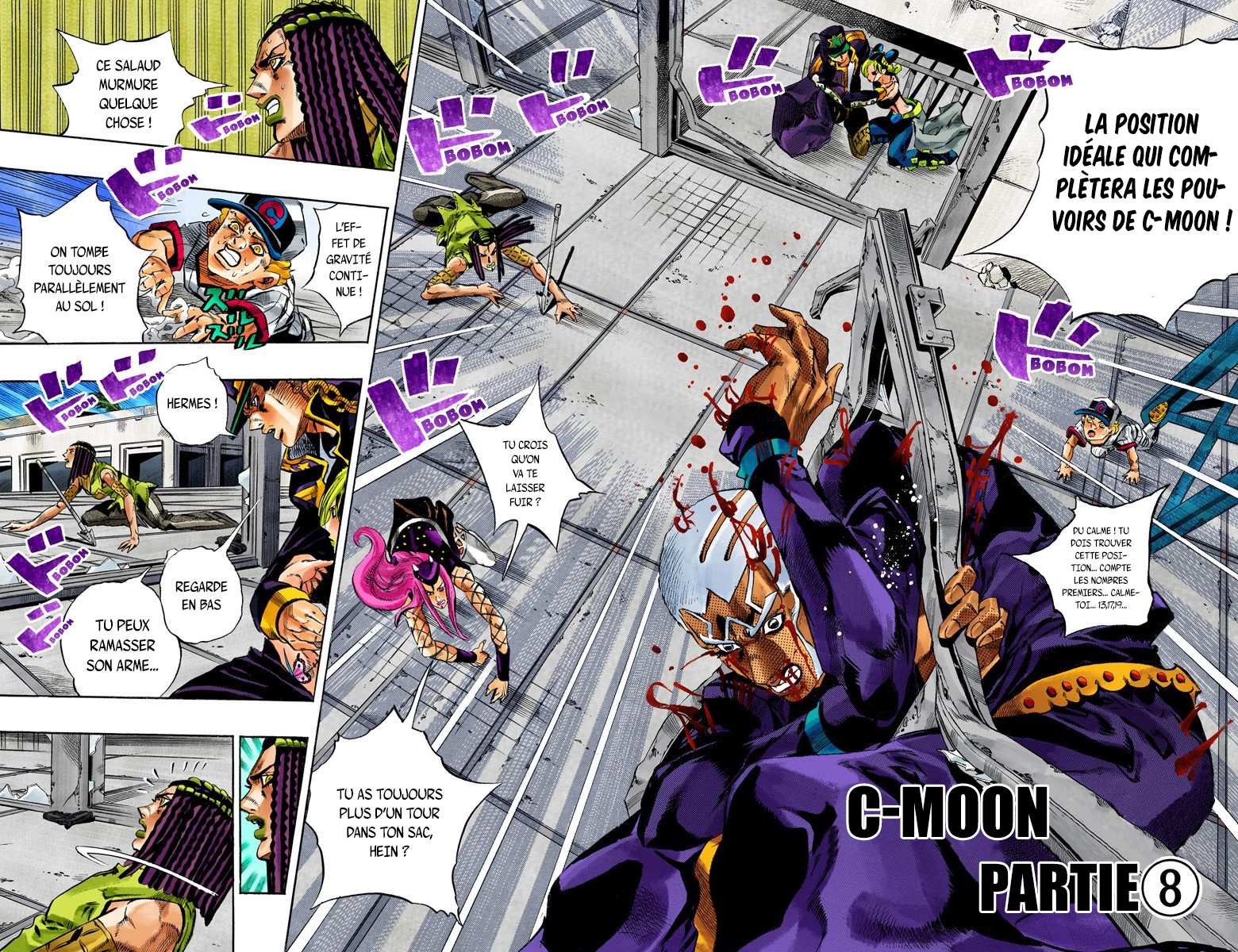 Read JoJo's Bizarre Adventure Part 6 Stone Ocean Official Colored FR Manga Online