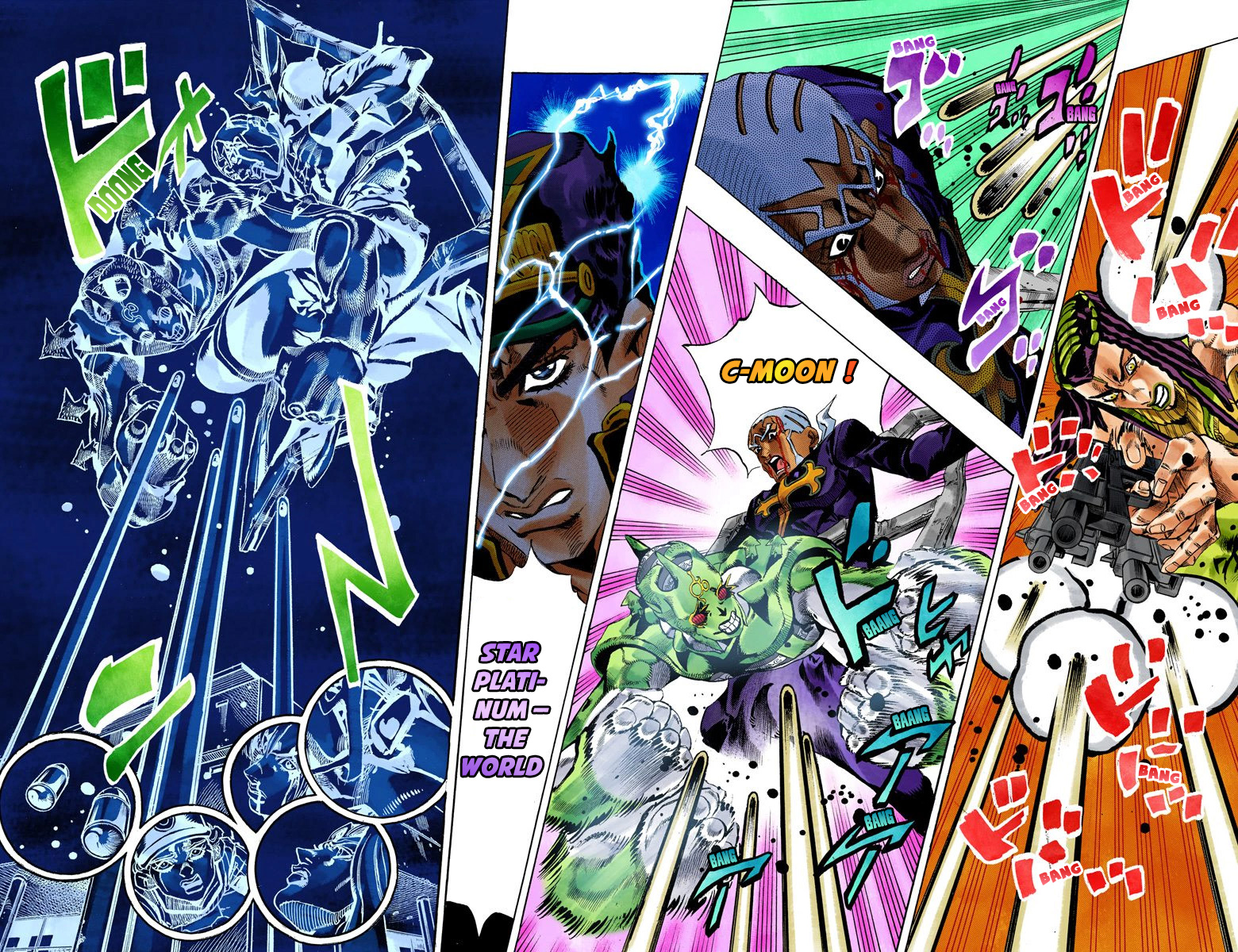 Read JoJo's Bizarre Adventure Part 6 Stone Ocean Official Colored FR Manga Online