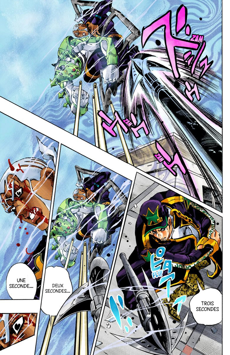 Read JoJo's Bizarre Adventure Part 6 Stone Ocean Official Colored FR Manga Online