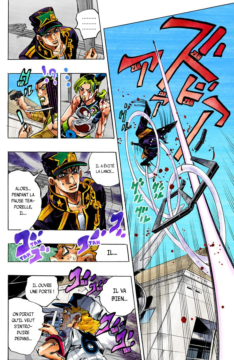 Read JoJo's Bizarre Adventure Part 6 Stone Ocean Official Colored FR Manga Online