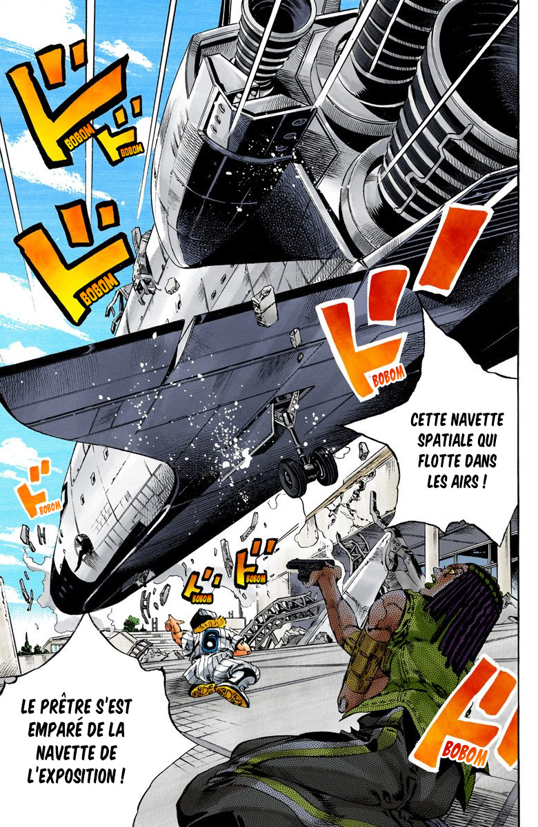 Read JoJo's Bizarre Adventure Part 6 Stone Ocean Official Colored FR Manga Online