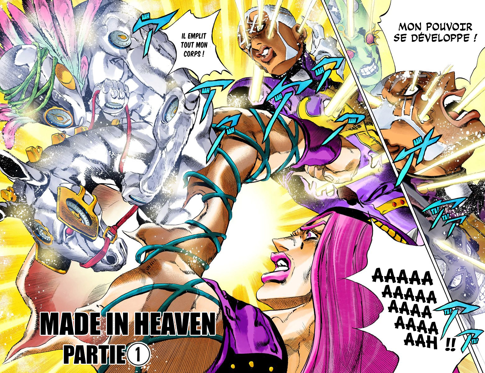 Read JoJo's Bizarre Adventure Part 6 Stone Ocean Official Colored FR Manga Online