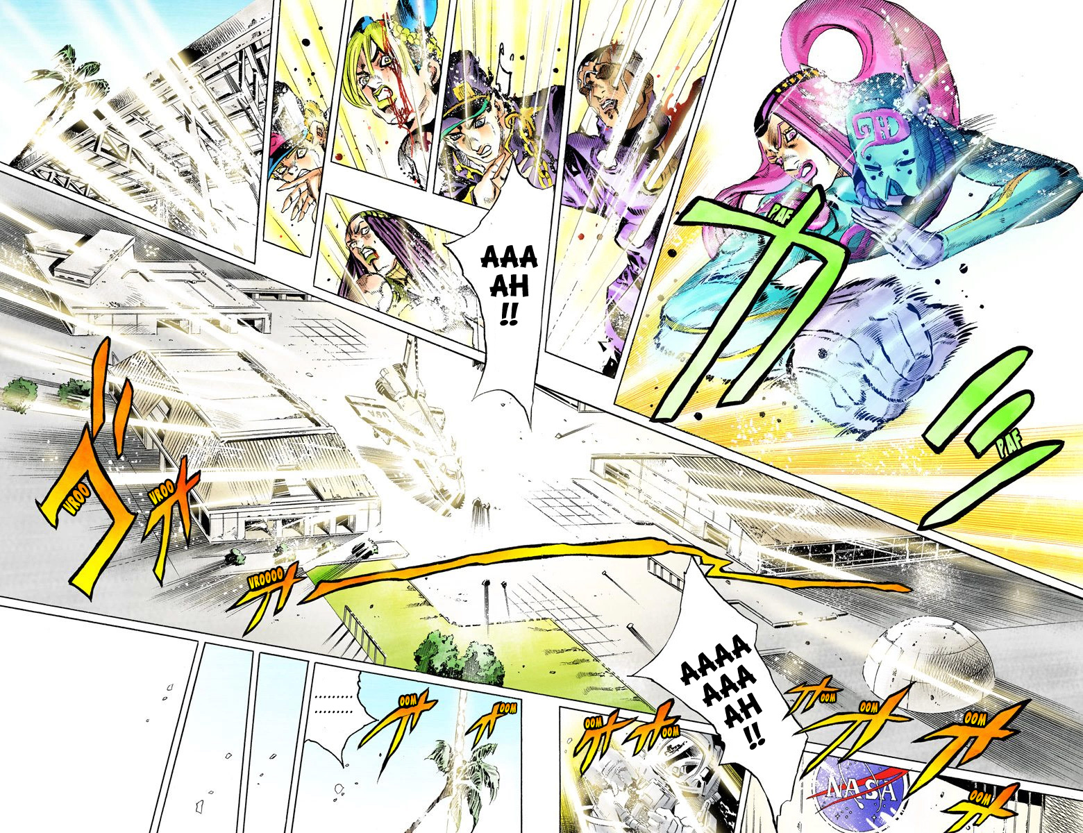 Read JoJo's Bizarre Adventure Part 6 Stone Ocean Official Colored FR Manga Online