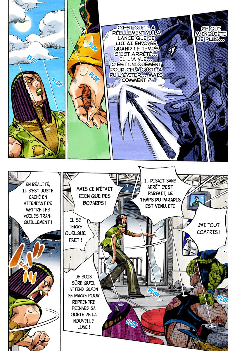Read JoJo's Bizarre Adventure Part 6 Stone Ocean Official Colored FR Manga Online