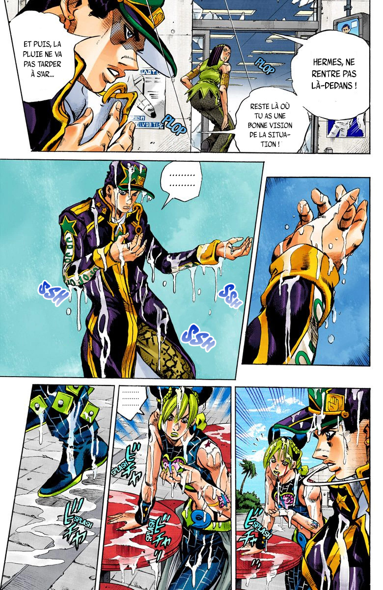 Read JoJo's Bizarre Adventure Part 6 Stone Ocean Official Colored FR Manga Online