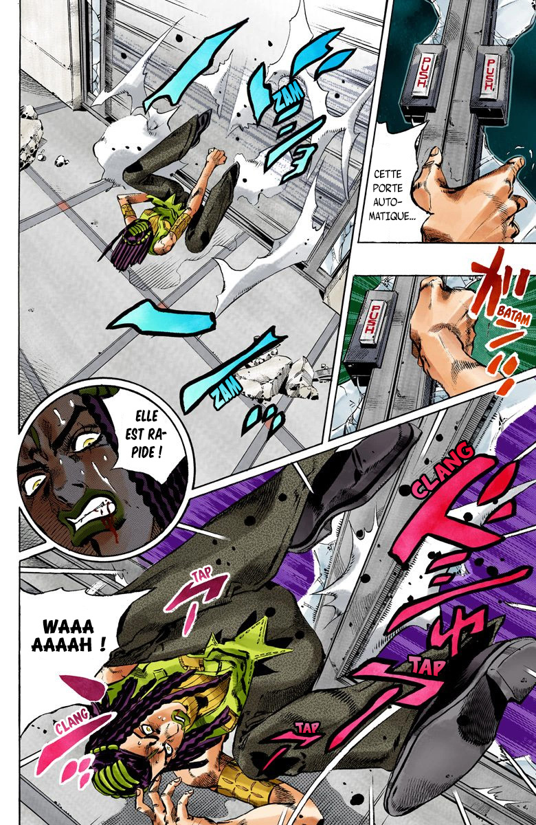 Read JoJo's Bizarre Adventure Part 6 Stone Ocean Official Colored FR Manga Online