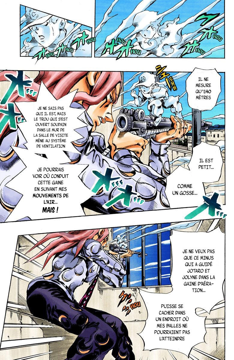 Read JoJo's Bizarre Adventure Part 6 Stone Ocean Official Colored FR Manga Online