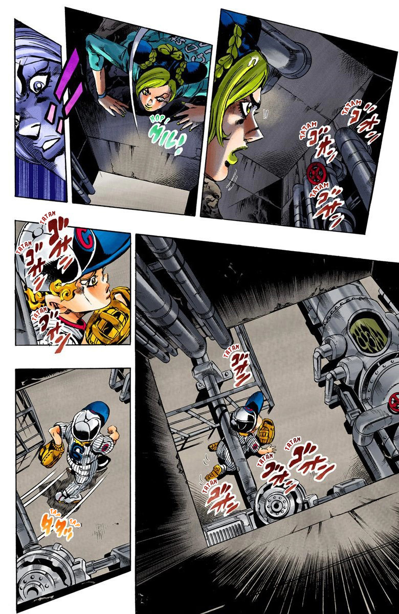Read JoJo's Bizarre Adventure Part 6 Stone Ocean Official Colored FR Manga Online
