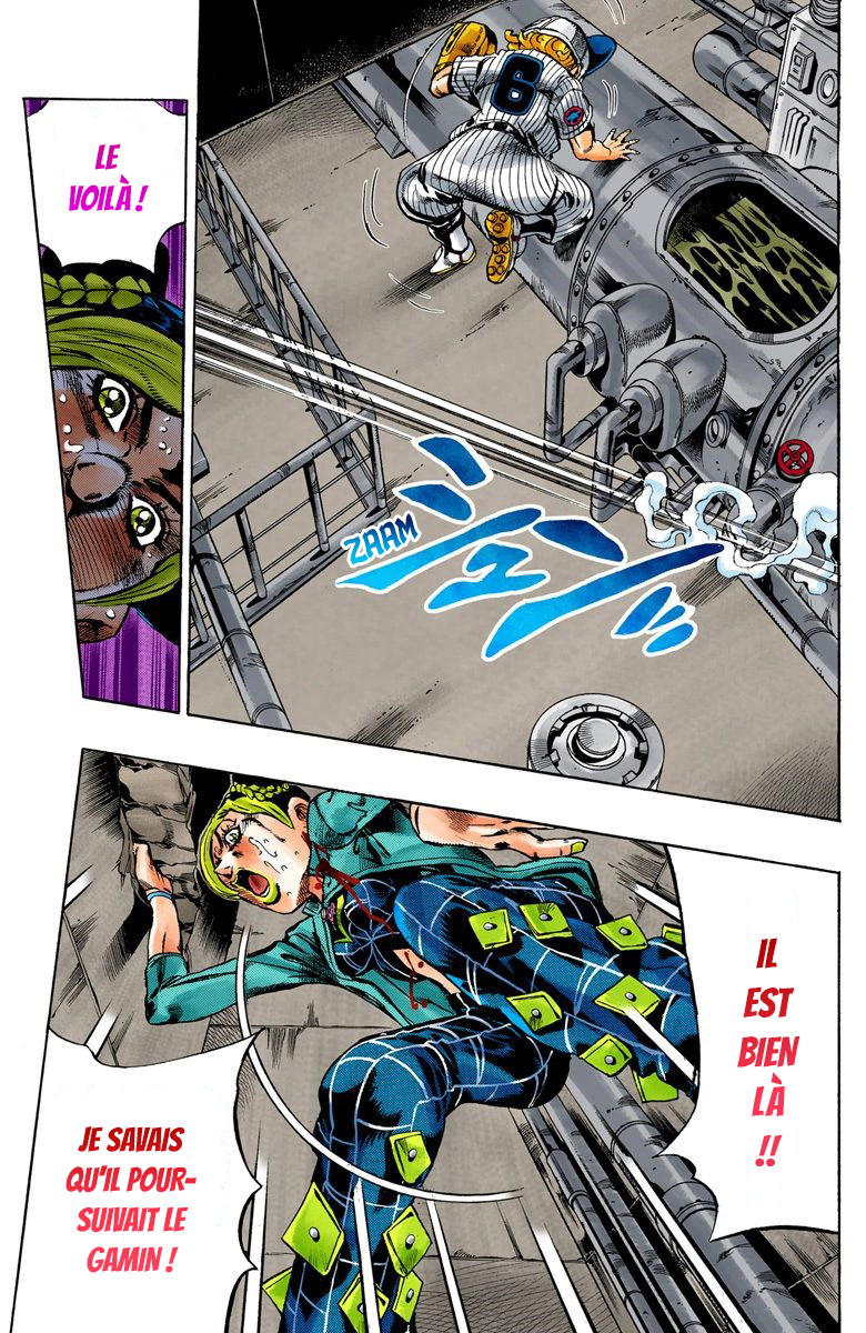 Read JoJo's Bizarre Adventure Part 6 Stone Ocean Official Colored FR Manga Online