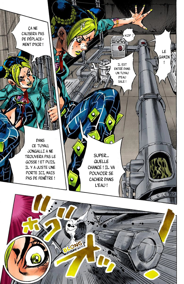 Read JoJo's Bizarre Adventure Part 6 Stone Ocean Official Colored FR Manga Online