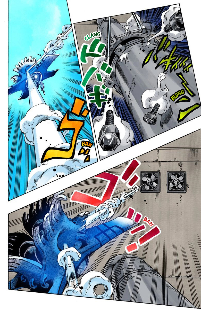 Read JoJo's Bizarre Adventure Part 6 Stone Ocean Official Colored FR Manga Online